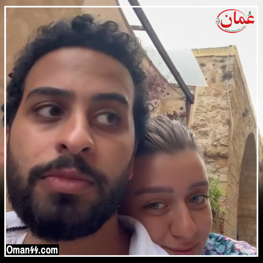 عمرو أسامة وزوجته ليلى عدنان