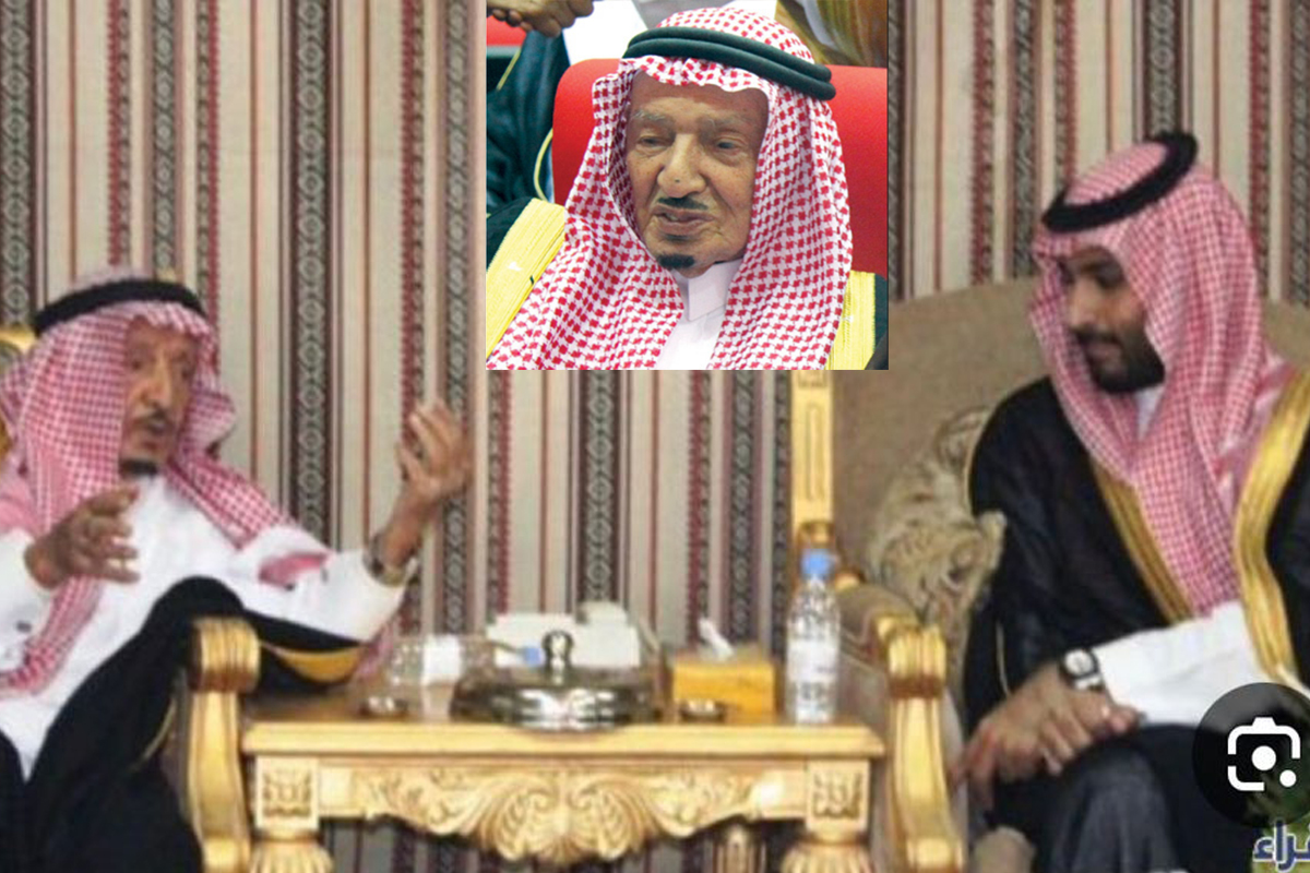 الشيخ محمد بن حمد بن عبدالعزيز العيسى وولي العهد